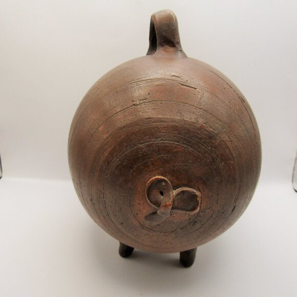 Vintage Mexican Pottery Piggy Bank - Picture 6 of 15